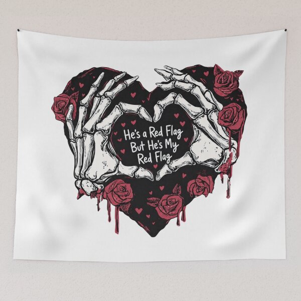 Item preview, Gothic Romance Skeleton Heart designed and sold by Ora-kuro.