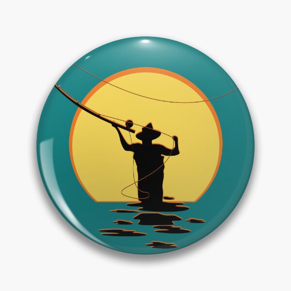Item preview, Fly Fishing, Fly Casting Into The Sun designed and sold by HectorCantres.