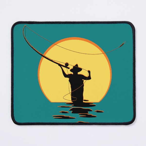 Item preview, Fly Fishing, Fly Casting Into The Sun designed and sold by HectorCantres.
