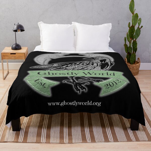 Item preview, Ghostly World Rustic Logo (Green) Light Text designed and sold by GhostlyWorld.