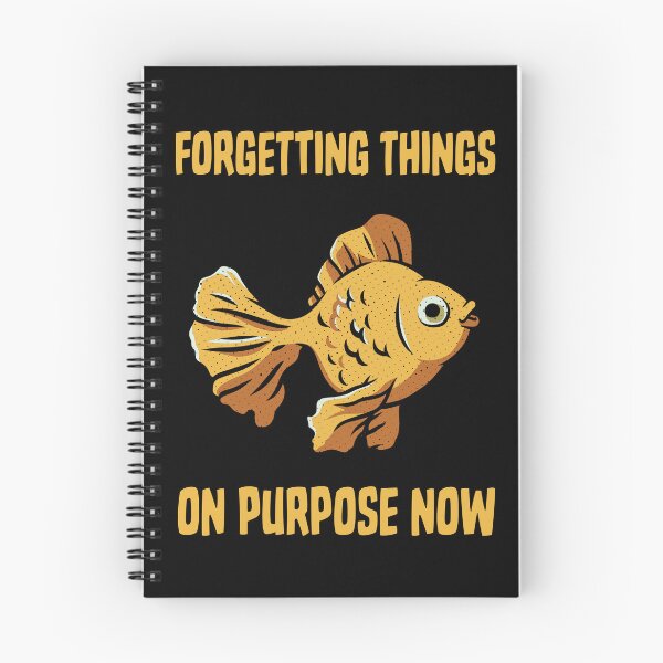 Item preview, Forgetting Things On Purpose Now Goldfish by Tobe Fonseca designed and sold by Tobe Fonseca®.