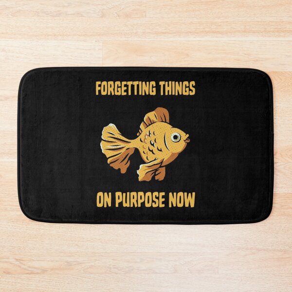 Item preview, Forgetting Things On Purpose Now Goldfish by Tobe Fonseca designed and sold by Tobe Fonseca®.