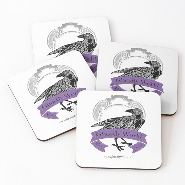 Item preview, Ghostly World Rustic Logo (Purple) Dark Text designed and sold by GhostlyWorld.