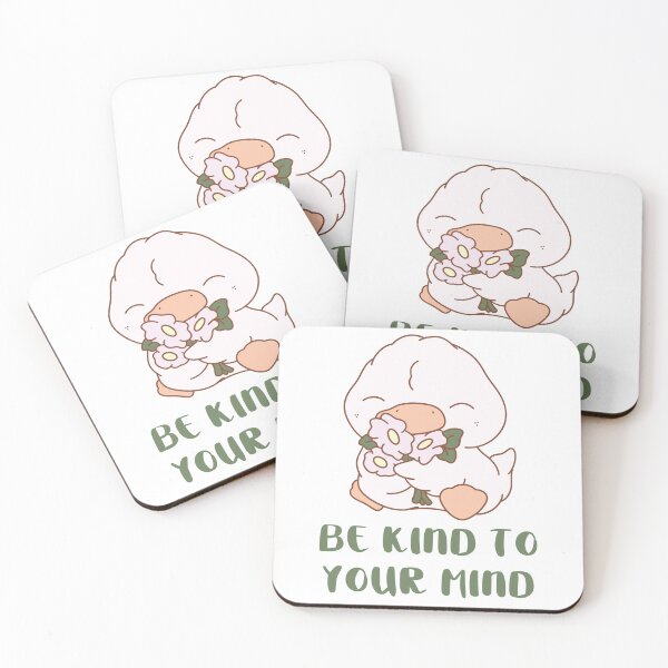Item preview, be kind to your mind duck designed and sold by mind over morgan .