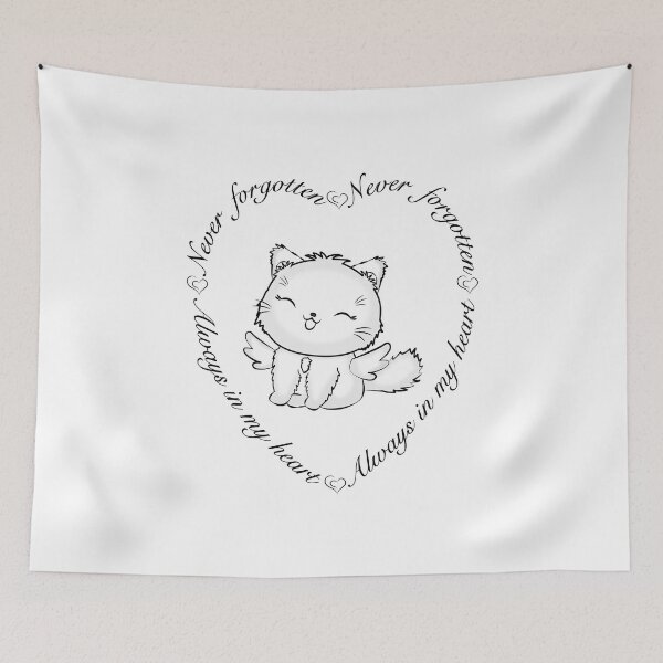 Item preview, Black Cat Angel Tattoo Design designed and sold by Designs by Greylady.