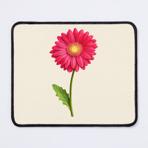 Item preview, Red Gerbera Daisy designed and sold by MoonlitWhiskers.