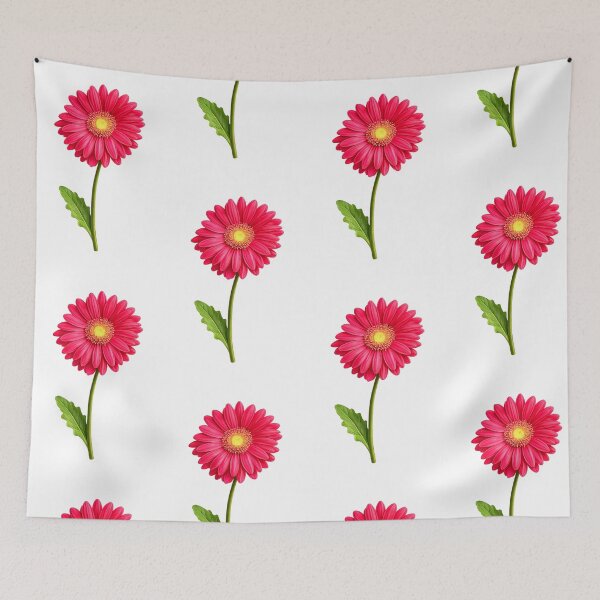 Item preview, Red Gerbera Daisy  designed and sold by MoonlitWhiskers.
