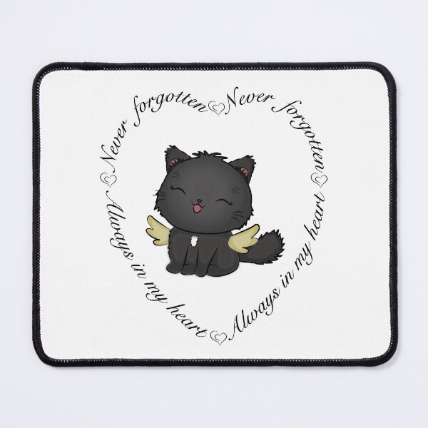 Item preview, Tiny winged void kitty tattoo design designed and sold by Designs by Greylady.