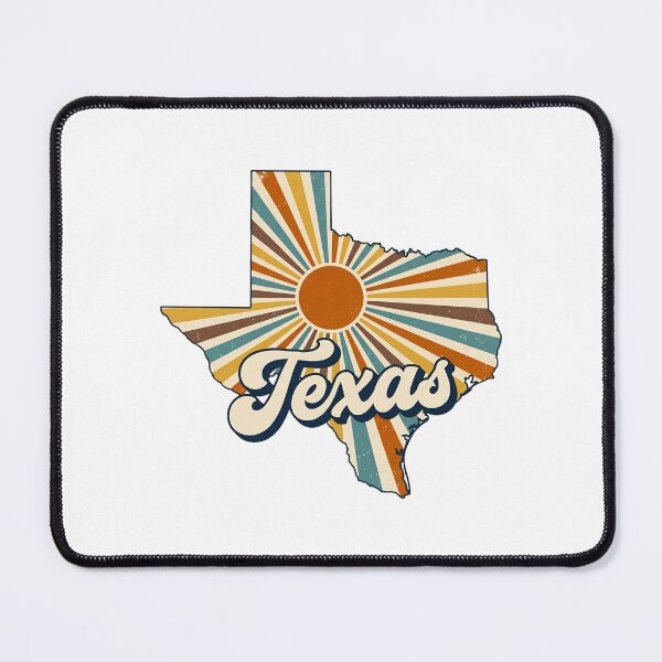 Item preview, Texas Retro Sunset State Silhouette – Vintage Distressed Design designed and sold by Paper Drip.