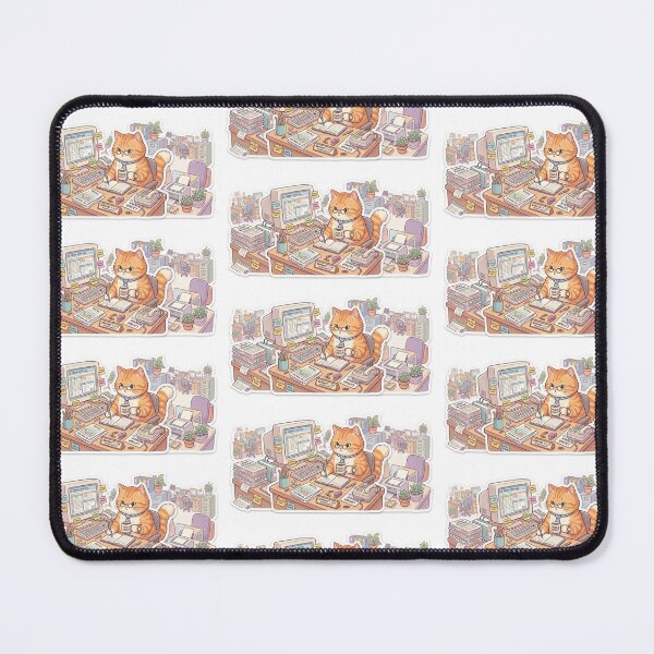 Item preview, Barnaby T. Cat: Senior Catnip Analyst designed and sold by AidaAviles.