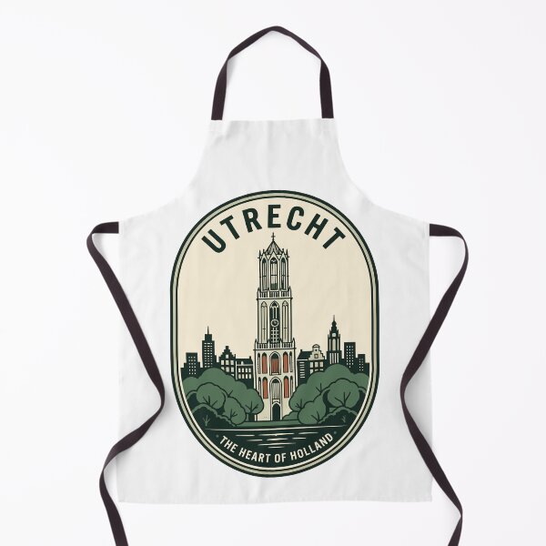 Item preview, Utrecht Netherlands Dom Tower City Skyline Retro designed and sold by k3rstman1.