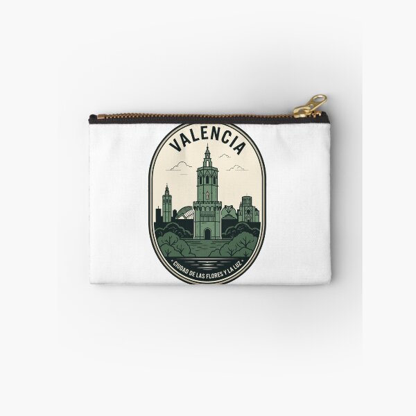 Item preview, Vintage Valencia Spain Travel Emblem Miguelete Tower designed and sold by k3rstman1.