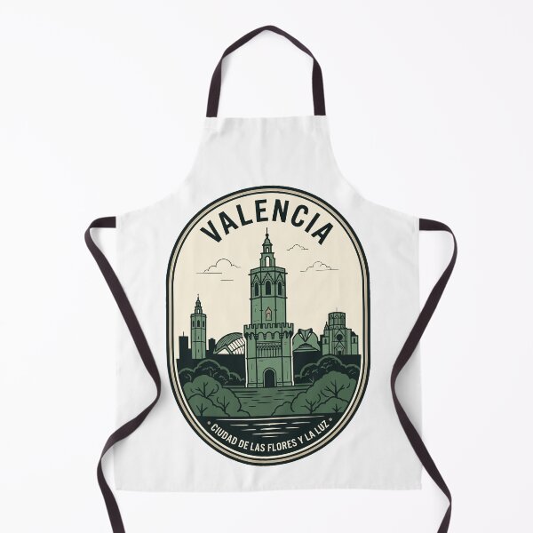 Item preview, Vintage Valencia Spain Travel Emblem Miguelete Tower designed and sold by k3rstman1.