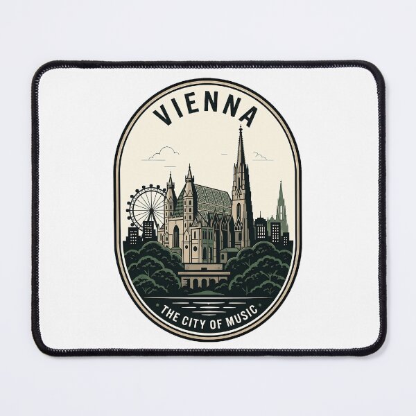 Item preview, Vintage Vienna Austria Skyline City of Music designed and sold by k3rstman1.