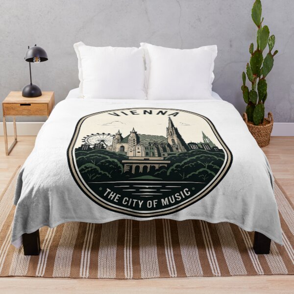 Item preview, Vintage Vienna Austria Skyline City of Music designed and sold by k3rstman1.