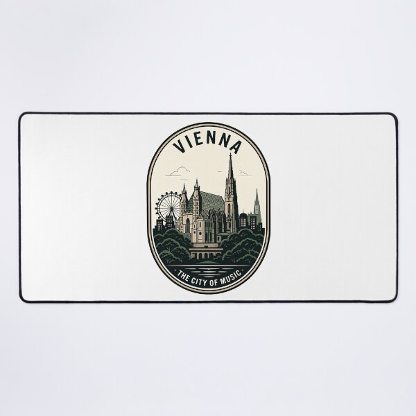 Item preview, Vintage Vienna Austria Skyline City of Music designed and sold by k3rstman1.