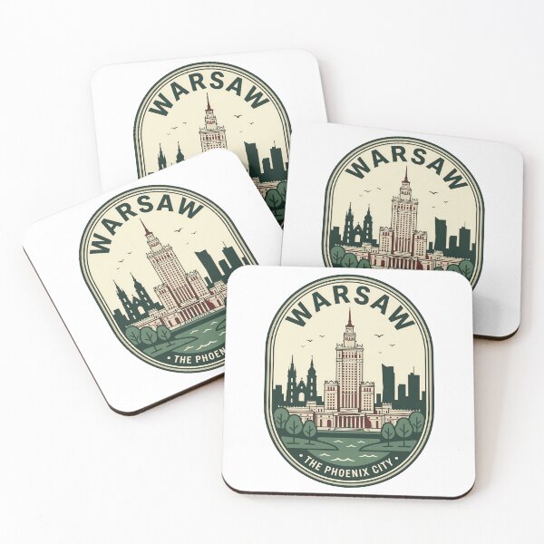 Item preview, Vintage Warsaw Poland Phoenix City Travel Emblem designed and sold by k3rstman1.