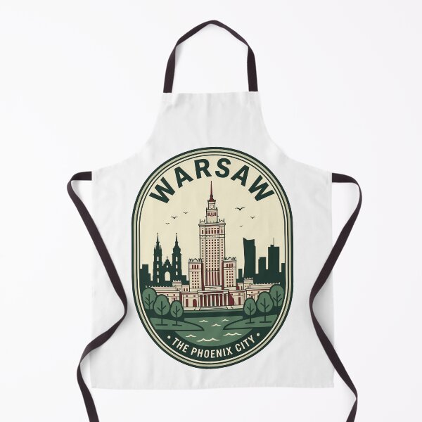 Item preview, Vintage Warsaw Poland Phoenix City Travel Emblem designed and sold by k3rstman1.