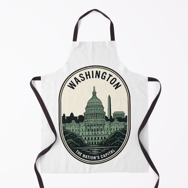Item preview, Vintage Washington DC Nation's Capital Skyline Badge designed and sold by k3rstman1.