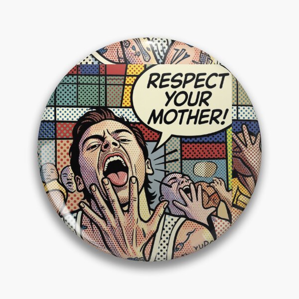 Item preview, RESPECT YOUR MOTHER! Dance No More ~ Harry Styles ~ POP ART CARTOON designed and sold by TheLastGarden.