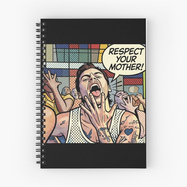 Item preview, RESPECT YOUR MOTHER! Dance No More ~ Harry Styles ~ POP ART CARTOON designed and sold by TheLastGarden.