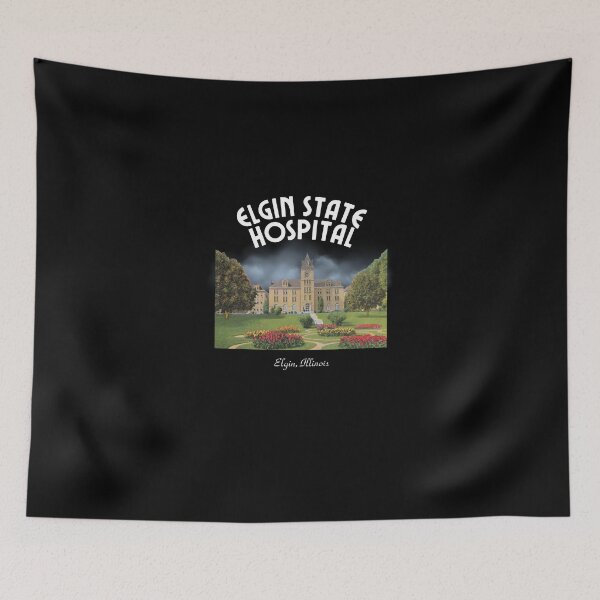 Item preview, Elgin State Hospital (Elgin, Illinois) designed and sold by GhostlyWorld.