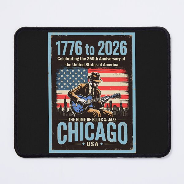Item preview, CHICAGO - Celebrating 250th Anniversary of the United States of America 1776 to 2026 designed and sold by DBM Photo Art 1.