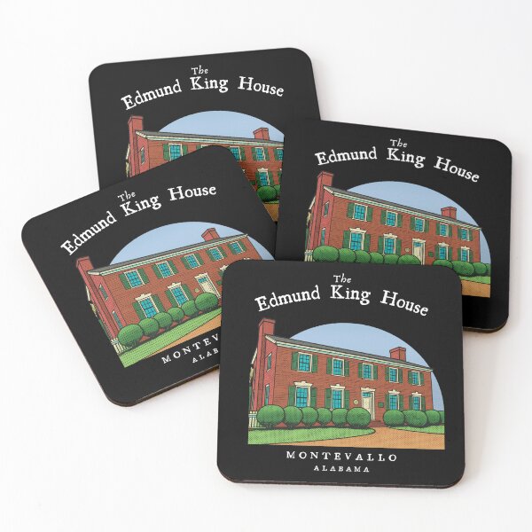 Item preview, Edmund King House (Montevallo, Alabama) designed and sold by GhostlyWorld.