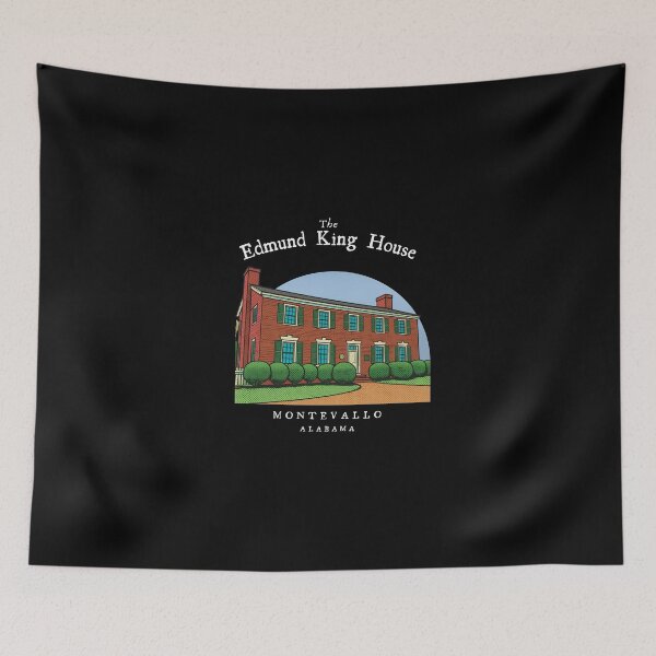 Item preview, Edmund King House (Montevallo, Alabama) designed and sold by GhostlyWorld.