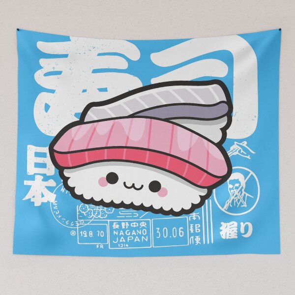 Item preview, Kawaii Nigiri Sushi designed and sold by Estudio Kudasai.