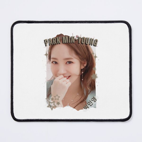 Item preview, Park Min-young — 박민영 Korean Actress K-Drama Korea Entertainment Collage Digital Art Portrait designed and sold by AJUNICE STUDIO.