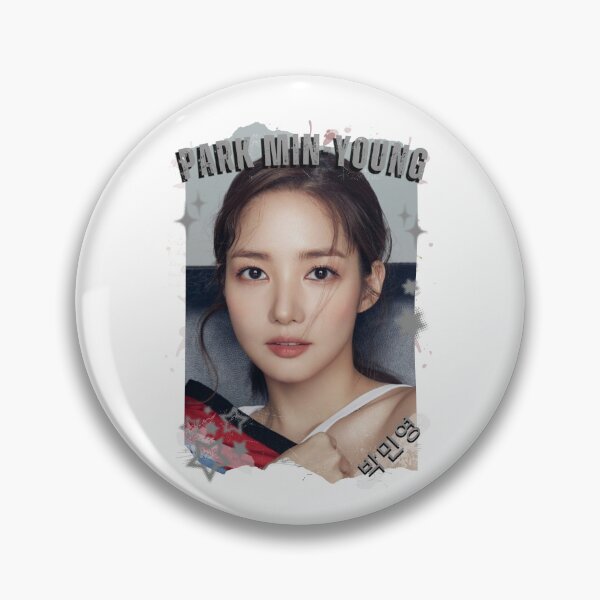 Item preview, Park Min-young — 박민영 Korean Actress K-Drama Korea Entertainment Collage Digital Art Portrait designed and sold by AJUNICE STUDIO.