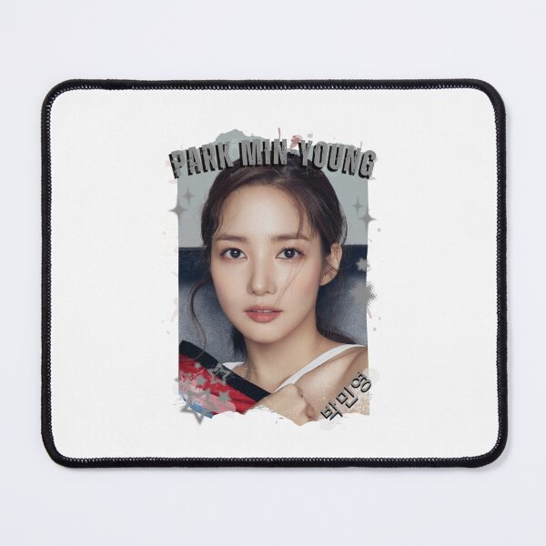 Item preview, Park Min-young — 박민영 Korean Actress K-Drama Korea Entertainment Collage Digital Art Portrait designed and sold by AJUNICE STUDIO.