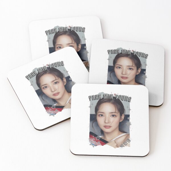 Item preview, Park Min-young — 박민영 Korean Actress K-Drama Korea Entertainment Collage Digital Art Portrait designed and sold by AJUNICE STUDIO.