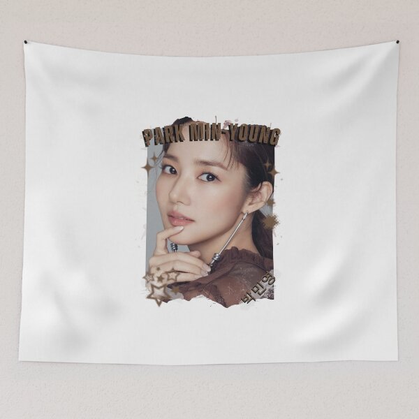 Item preview, Park Min-young — 박민영 Korean Actress K-Drama Korea Entertainment Collage Digital Art Portrait designed and sold by AJUNICE STUDIO.