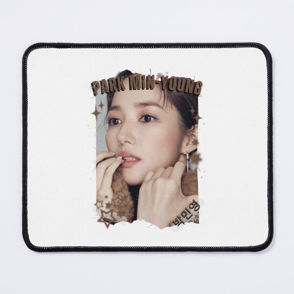 Item preview, Park Min-young — 박민영 Korean Actress K-Drama Korea Entertainment Collage Digital Art Portrait designed and sold by AJUNICE STUDIO.