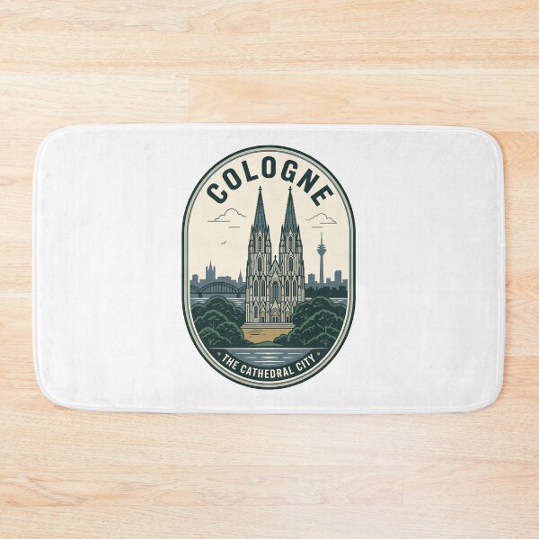 Item preview, Vintage Cologne Cathedral City Germany Travel Badge designed and sold by k3rstman1.