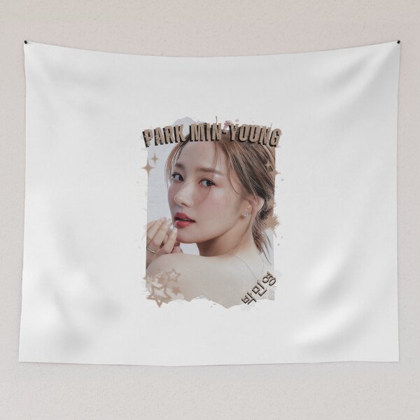 Item preview, Park Min-young — 박민영 Korean Actress K-Drama Korea Entertainment Collage Digital Art Portrait designed and sold by AJUNICE STUDIO.