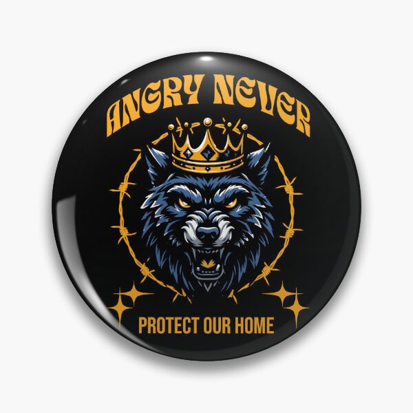 Item preview, Angry Wolf designed and sold by wildforcedesign.