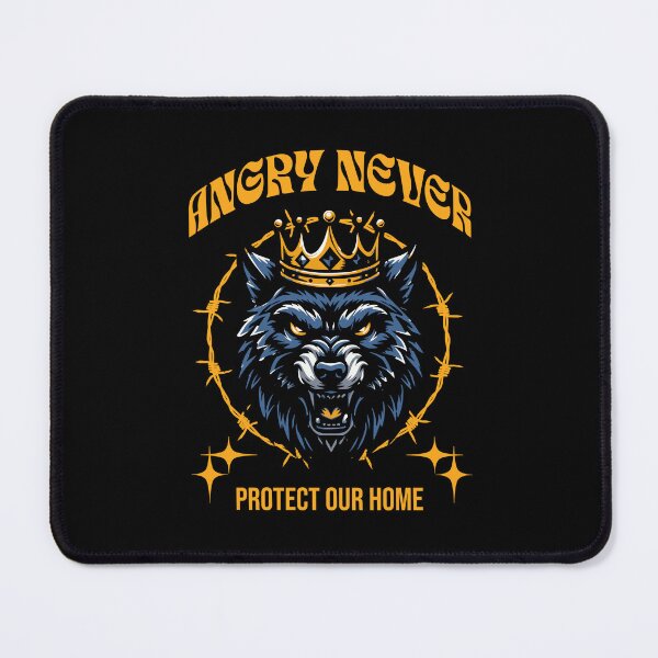 Item preview, Angry Wolf designed and sold by wildforcedesign.