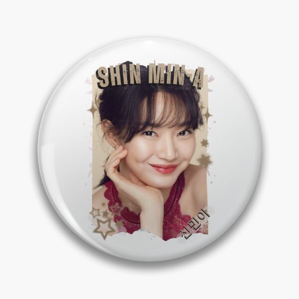 Item preview, Shin Min-a — 신민아 Korean Actress K-Drama Korea Entertainment Collage Digital Art Portrait designed and sold by AJUNICE STUDIO.