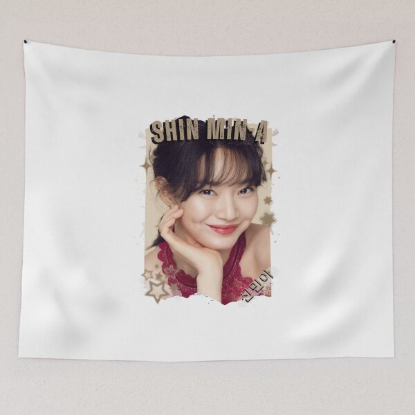 Item preview, Shin Min-a — 신민아 Korean Actress K-Drama Korea Entertainment Collage Digital Art Portrait designed and sold by AJUNICE STUDIO.