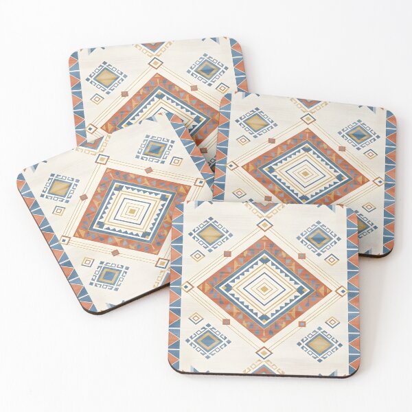 Item preview, Modern Southwestern Terracotta Diamond Art Illustration designed and sold by arteresting-art.