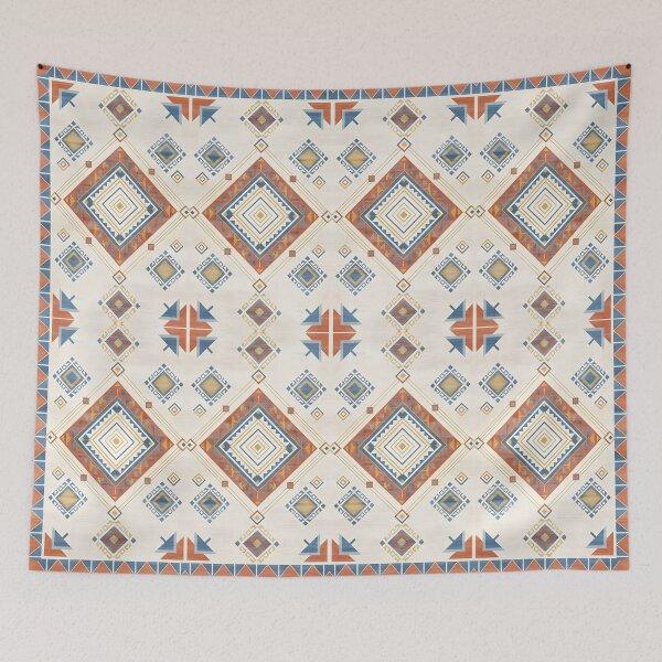 Item preview, Modern Southwestern Terracotta Diamond Art Illustration designed and sold by arteresting-art.