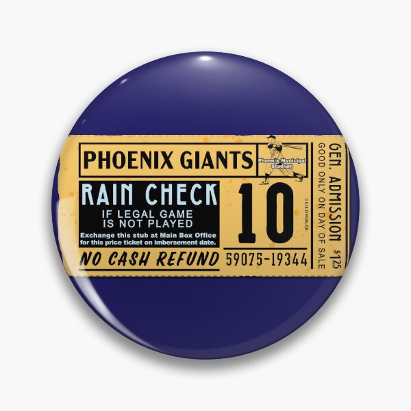Item preview, phoenix giants ticket designed and sold by Normbot2000.