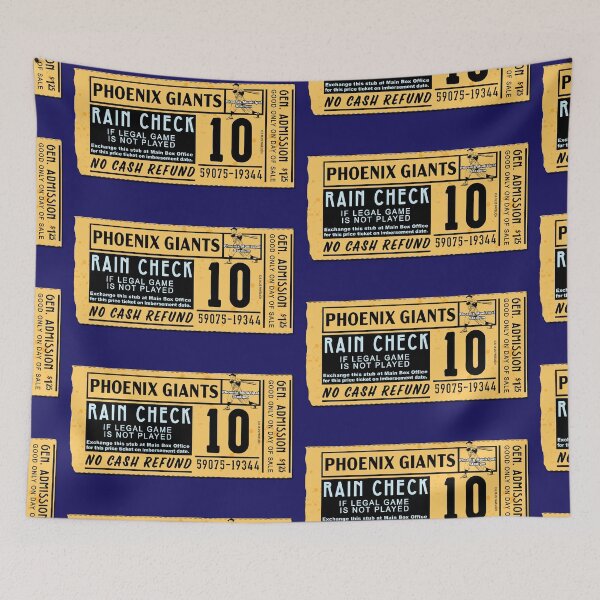 Item preview, phoenix giants ticket designed and sold by Normbot2000.