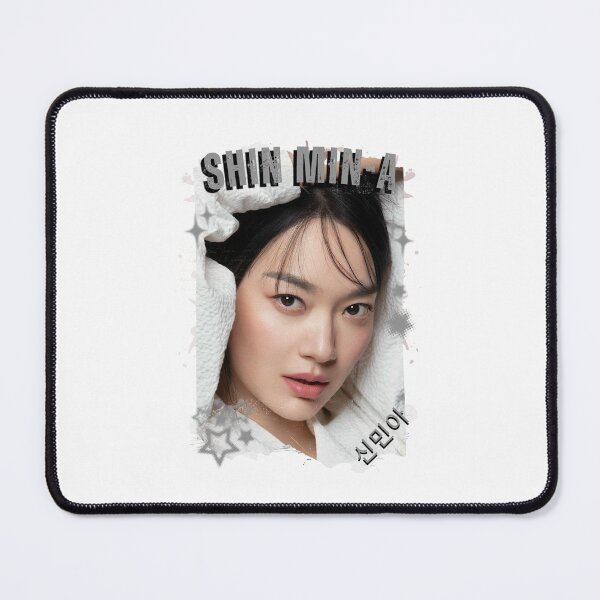 Item preview, Shin Min-a — 신민아 Korean Actress K-Drama Korea Entertainment Collage Digital Art Portrait designed and sold by AJUNICE STUDIO.