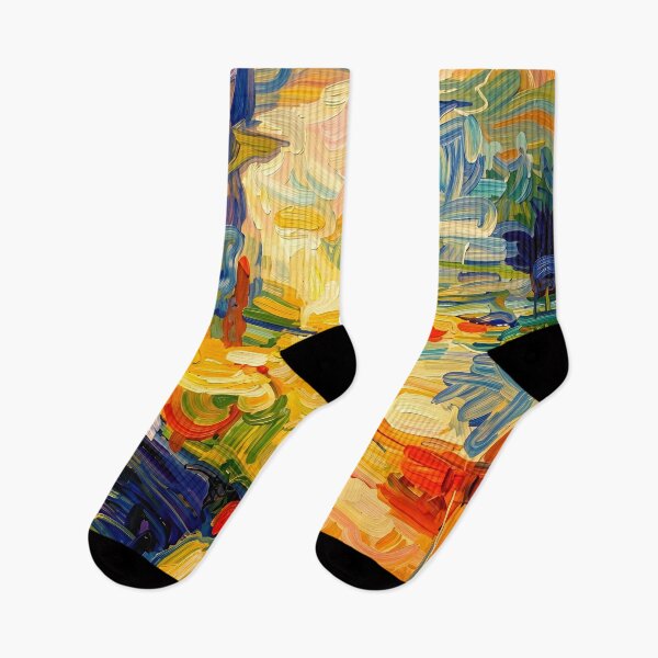Item preview, Colorful Abstract Painting  designed and sold by Vicky Brago-Mitchell®.