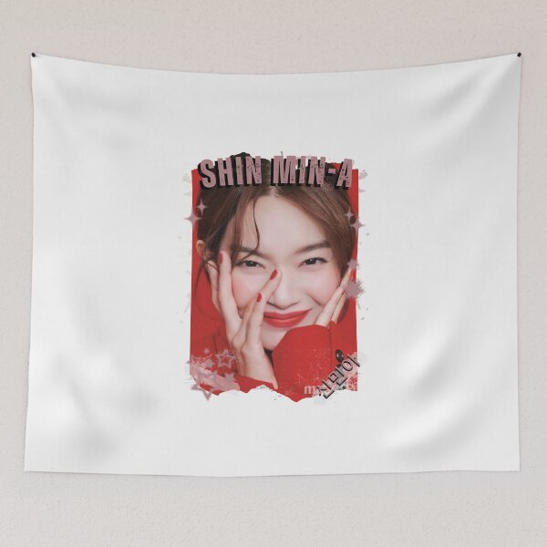 Item preview, Shin Min-a — 신민아 Korean Actress K-Drama Korea Entertainment Collage Digital Art Portrait designed and sold by AJUNICE STUDIO.