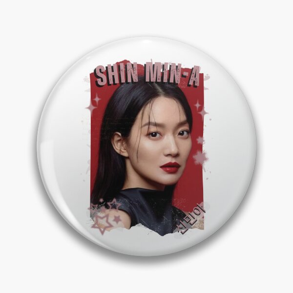Item preview, Shin Min-a — 신민아 Korean Actress K-Drama Korea Entertainment Collage Digital Art Portrait designed and sold by AJUNICE STUDIO.